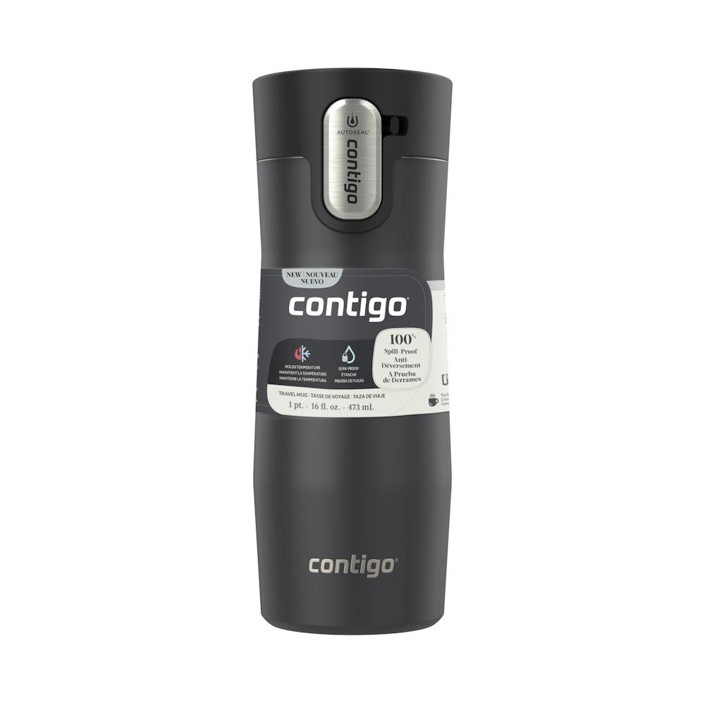Contigo® West Loop 3.0 Stainless Steel Travel Mug with AUTOSEAL® Lid, 16oz - Matte Black