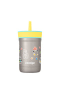 Contigo® Kids Leighton Spill-Proof Stainless Steel Tumbler with Straw, 12oz. - Jade Vine Penguin Plunge
