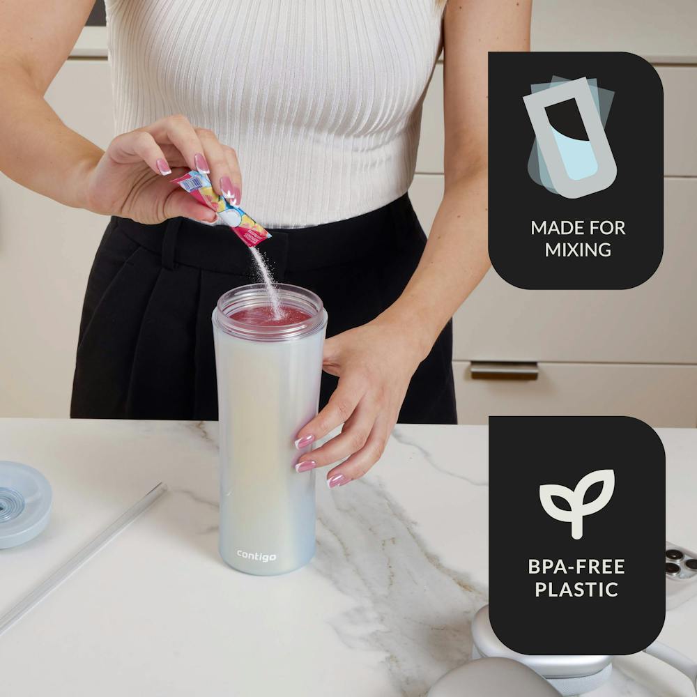 Contigo® AUTOCLOSE® Shake & Go® 20oz, Tumbler - Macaroon