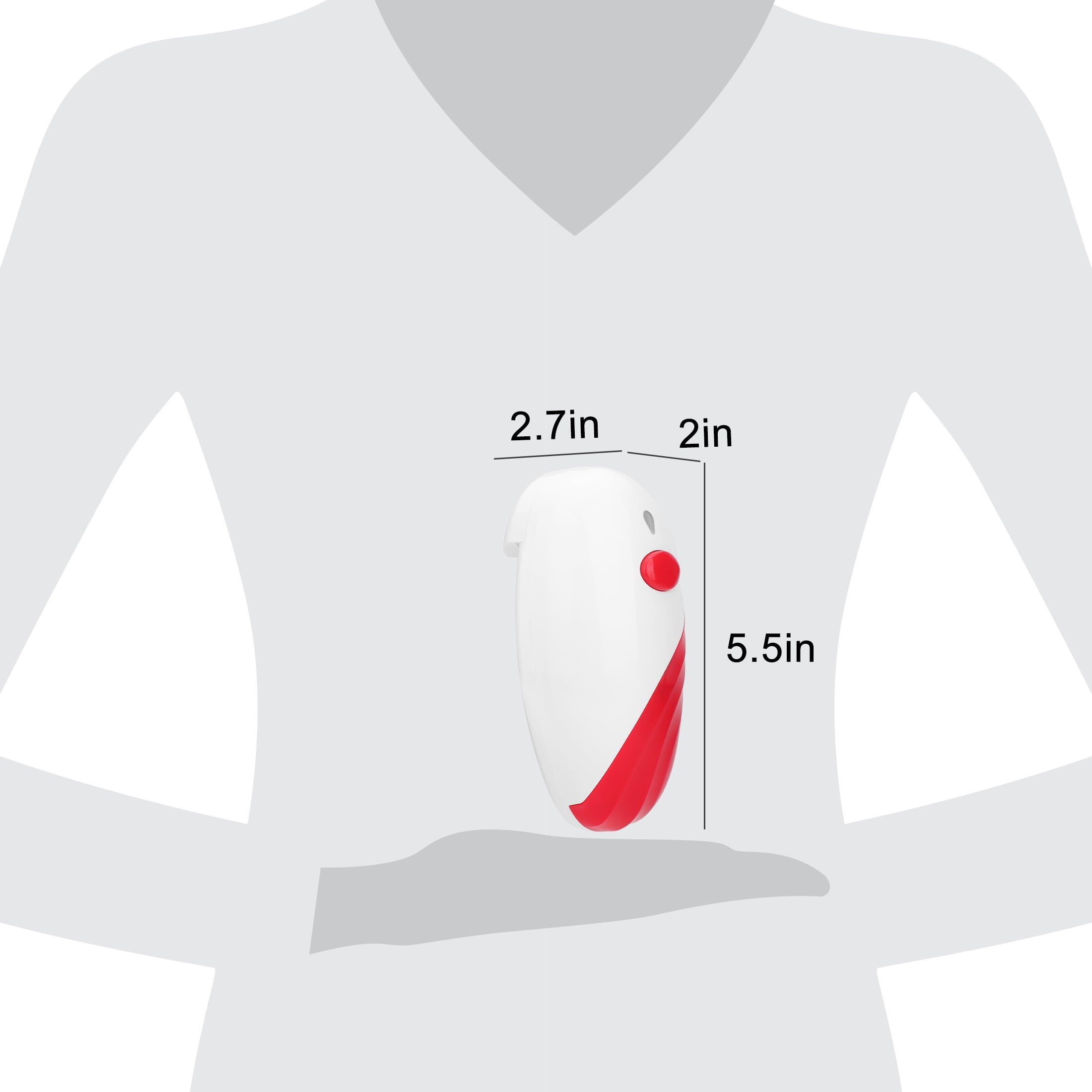 Electric Can Opener for Seniors with Arthritis, Smooth Edge, Hands Free, Battery Operated, Red