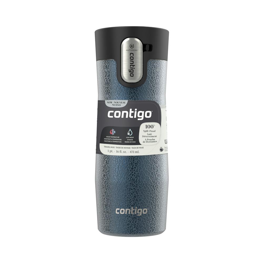 Contigo® West Loop 3.0 Stainless Steel Travel Mug with AUTOSEAL® Lid, 16oz - Crystal Blueberry