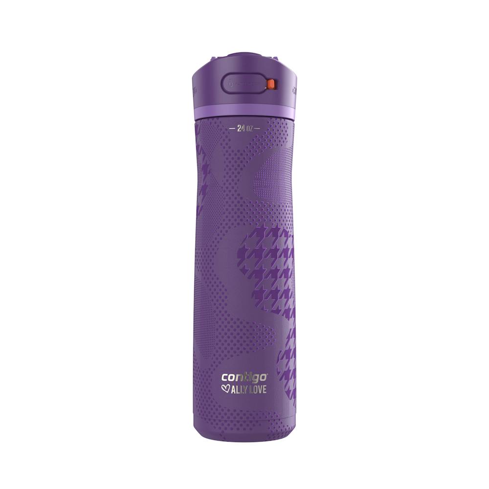 Contigo® x Ally Love Ashland Chill 2.0 Stainless Steel Water Bottle with AUTOSPOUT® Lid, 24oz - Violet
