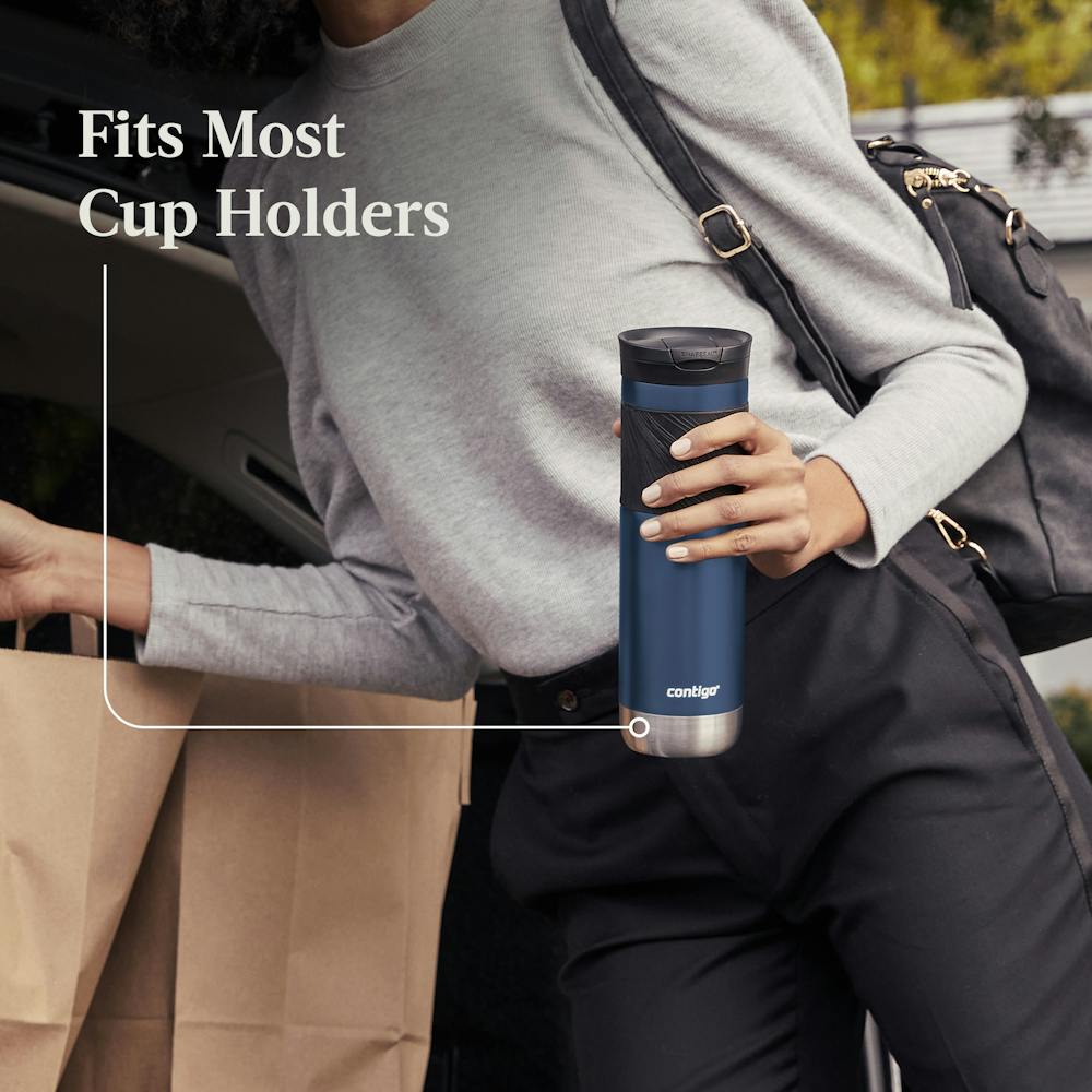 Contigo® Byron 2.0 Stainless Steel Travel Mug with SNAPSEAL™ Lid and Grip, 24oz - Midnight Berry