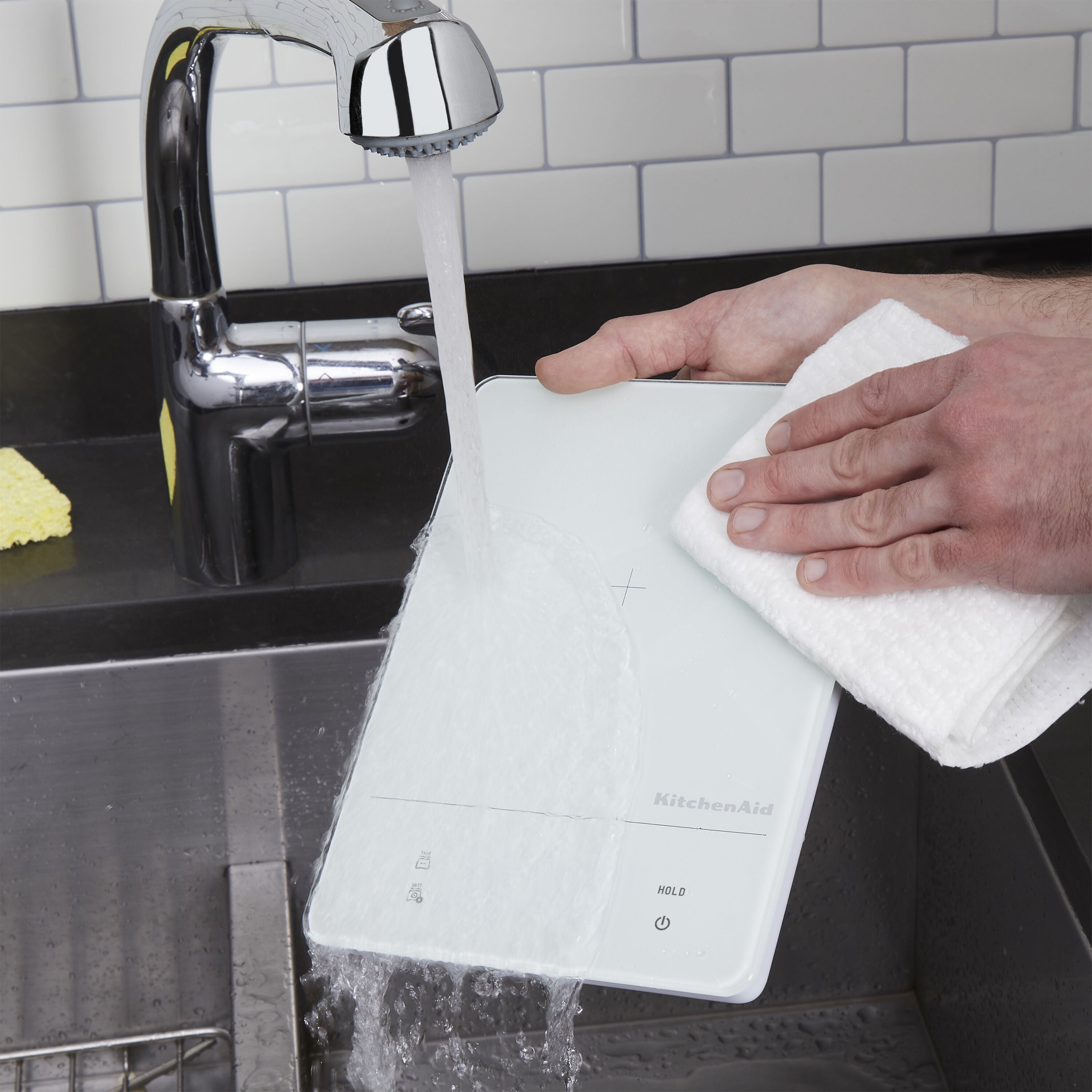 Waterproof Kitchen Scale White
