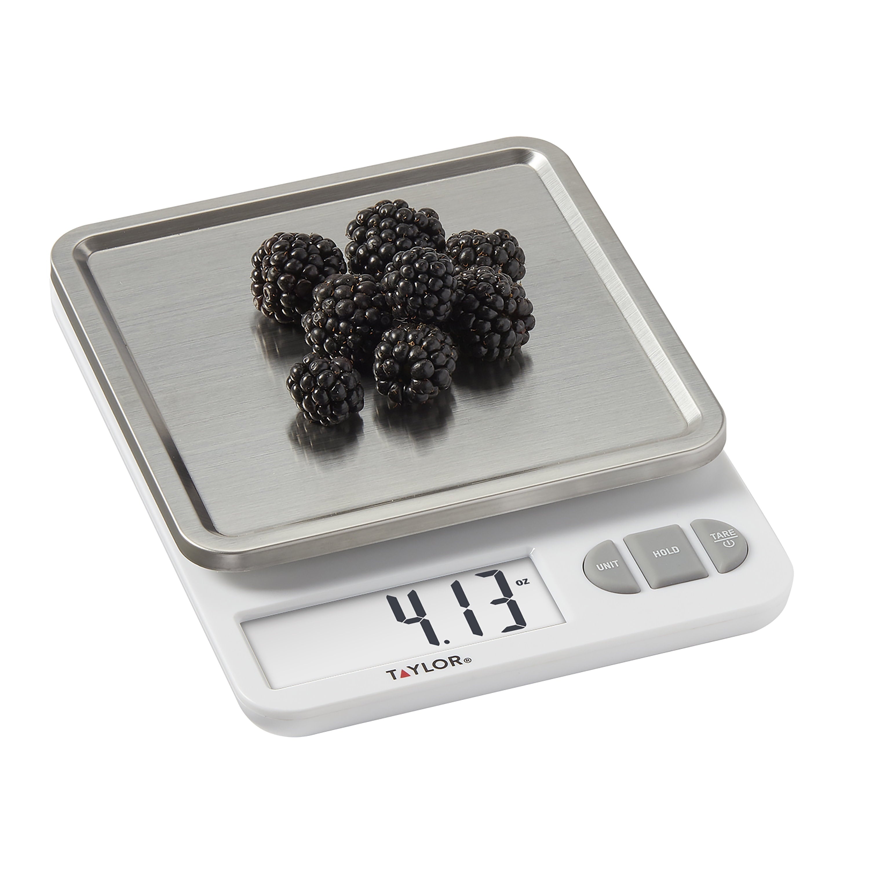 11lb Digital Kitchen Scale and Food Scale with Removable Stainless Steel Tray Cooking, Baking, Meal Prepping W...