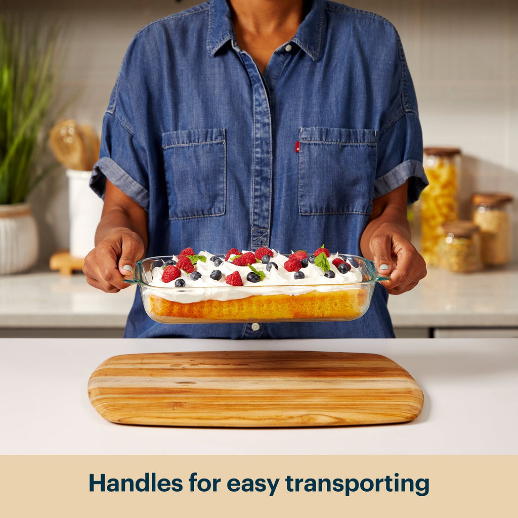 Basics 2 Piece Bakeware Value Pack, 3qt and 2qt Oblongs