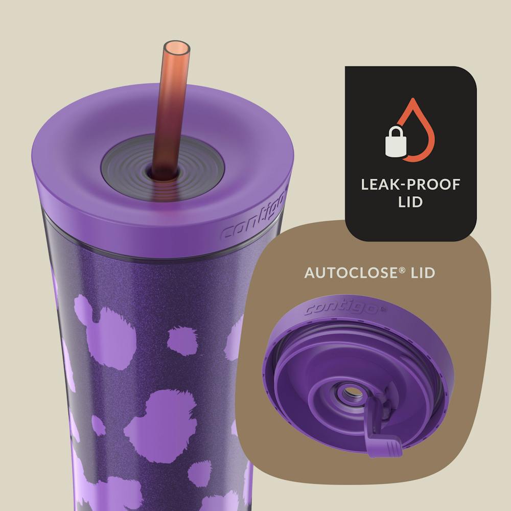 Contigo® x Ally Love Streeterville AUTOCLOSE® Shake & Go® Tumbler, 20oz - Violet