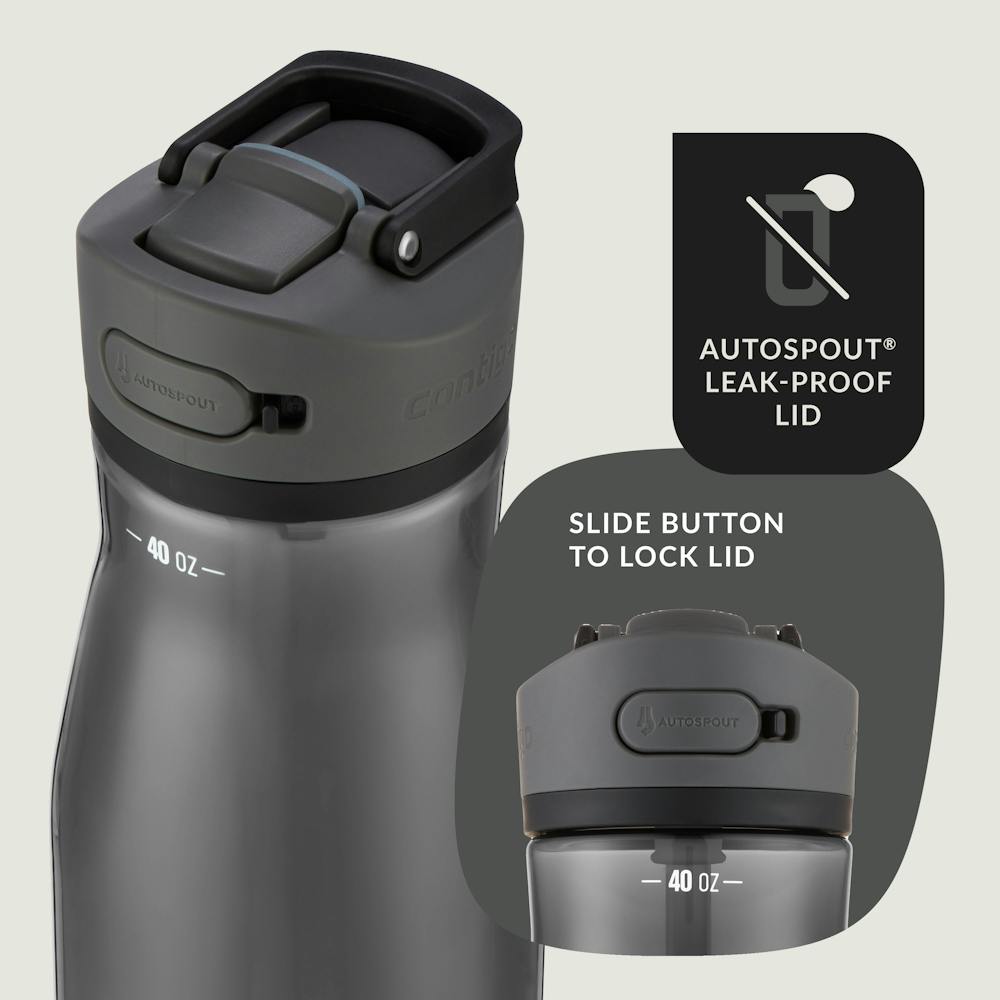 Contigo® Ashland 2.0 Tritan Water Bottle with AUTOSPOUT® Lid, 40oz - Licorice