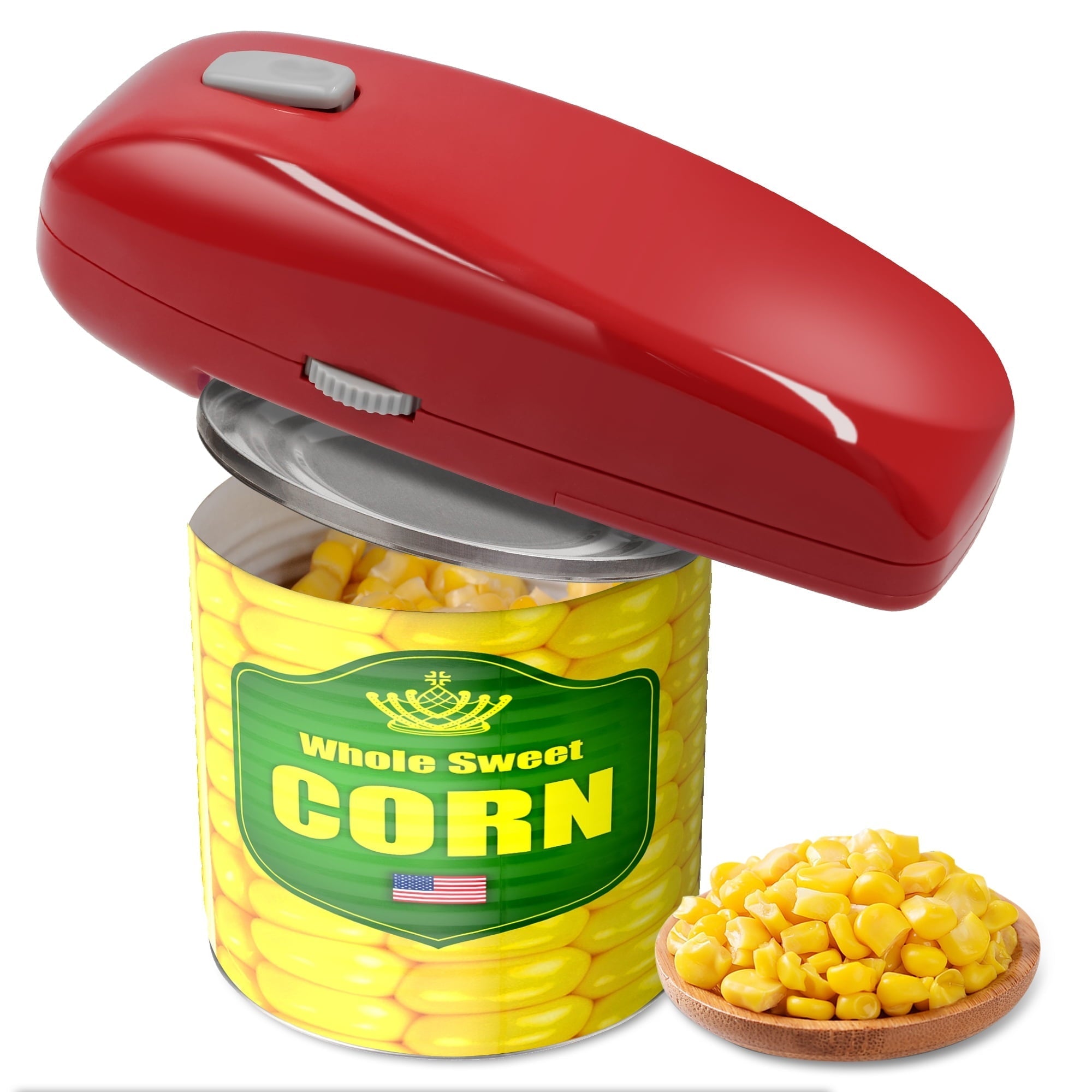 Electric Can Opener, One-Touch, Hands-Free Automatic Can Openers for Kitchen, Smooth Edge Safe for Food Prep...