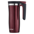 Contigo® Handled Stainless Steel Travel Mug with Easy-Clean AUTOSEAL® Lid, 16oz - Spiced Wine