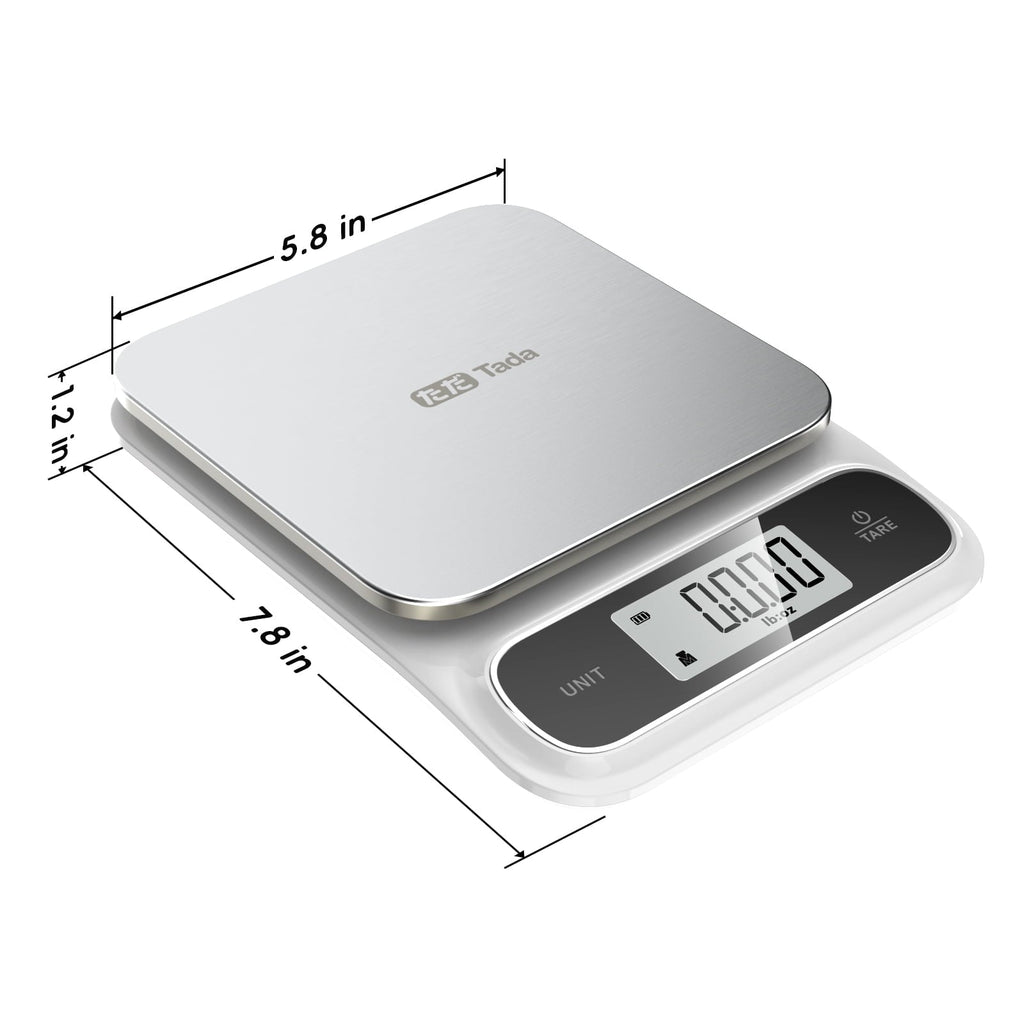 22 lb Food Kitchen Digital Scale with 0.05oz Precision Waterproof, Type-C Charging, Ounces and Grams for We...