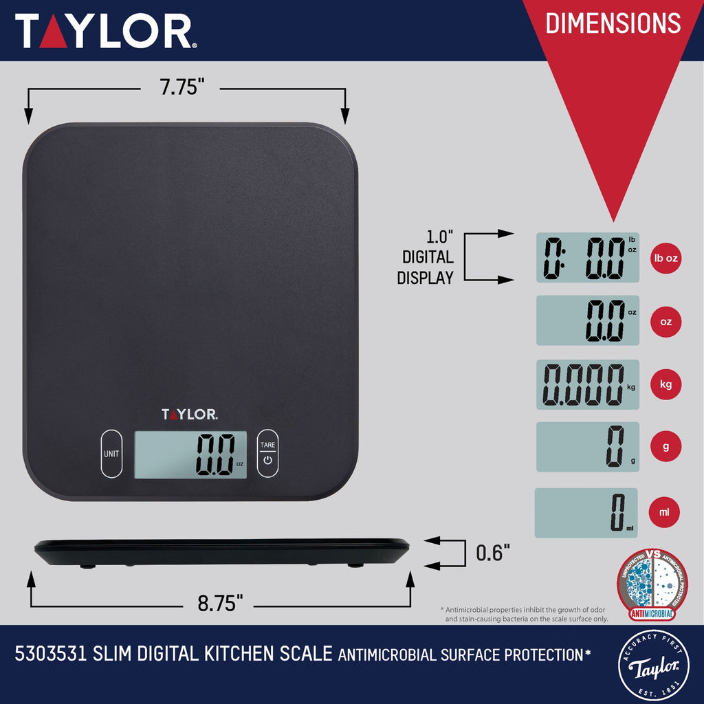 Kitchen Scale Black