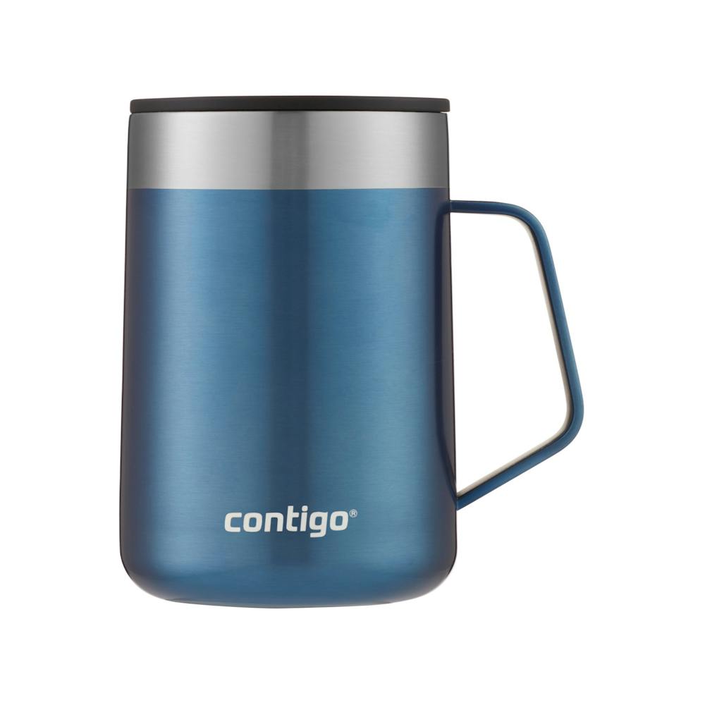 Contigo® Streeterville Stainless Steel Mug with Handle, 14oz - Blue Corn