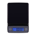 High Precision Digital Kitchen Scale with Blue Backlit, Black