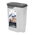 Plastic Cereal Dispenser with Lid, 32 Cup Airtight Cereal Storage Container for Pantry Organization and Dry Foo...
