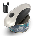 Automatic Electric Can Opener, USB-C Rechargeable Can Opener Smooth Edge, Hands-Free Countertop El...