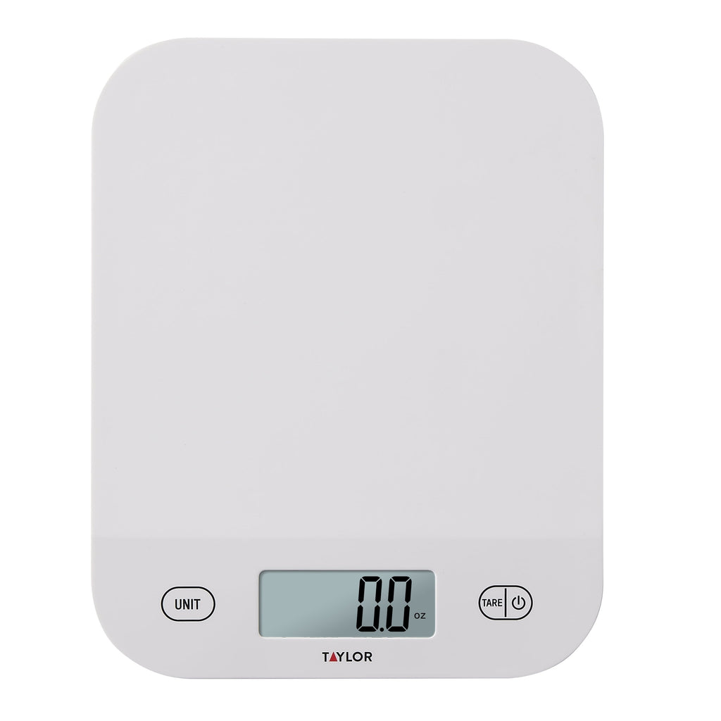 Digital Waterproof Kitchen and Food Scale with Grams & Ounces, White Capacity