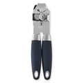 Manual Stainless Steel Can Opener with Easy-Turn Knob