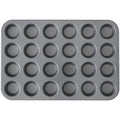 Everyday Non-Stick 24-Cup Mini Muffin Pan Cupcake Tin 14.65" x 9.9" x 0.8", Packaging May Vary