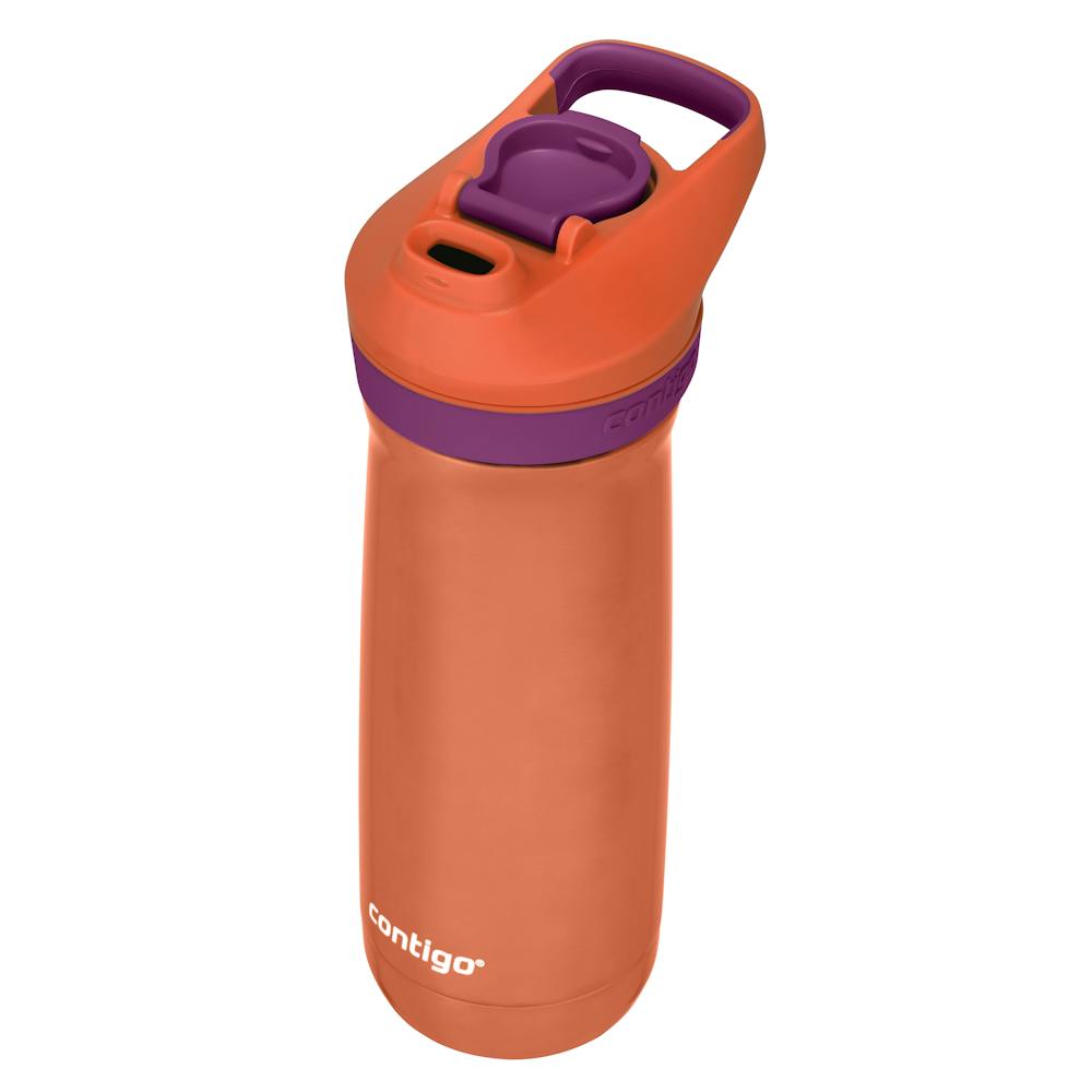 Contigo® Kids Casey Water Bottle with AUTOSEAL® Lid, 13oz - Coral with Grape