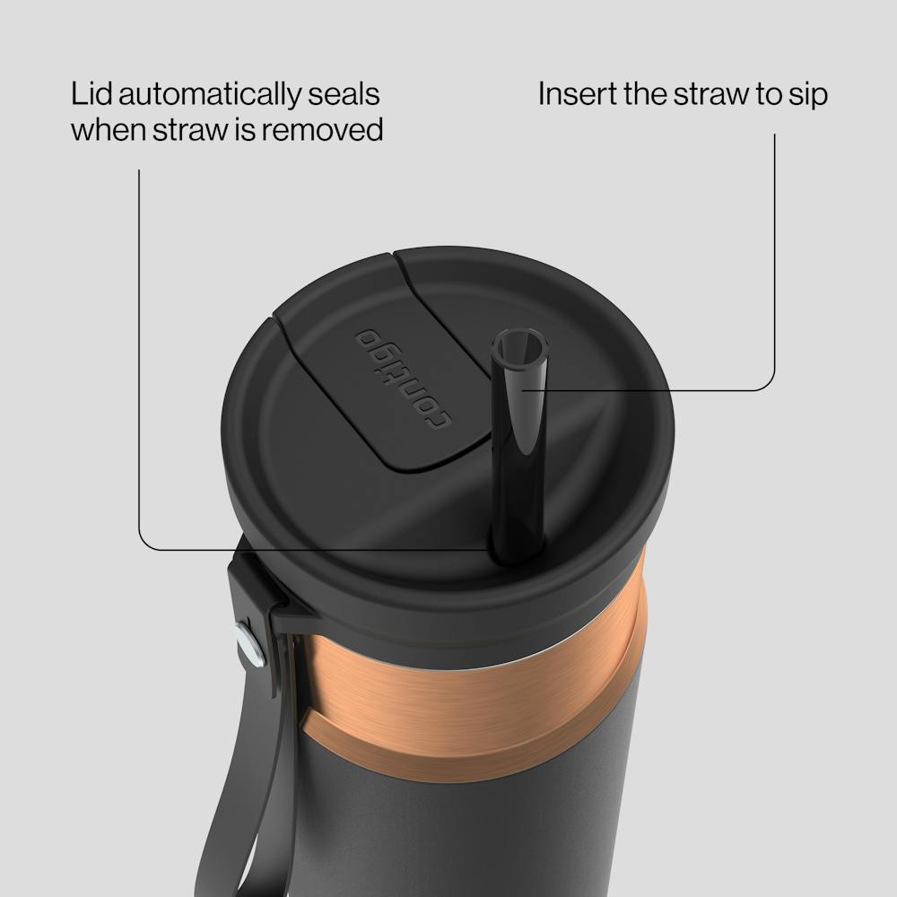 24oz SnapSeal™ Bottle - Licorice Bronze