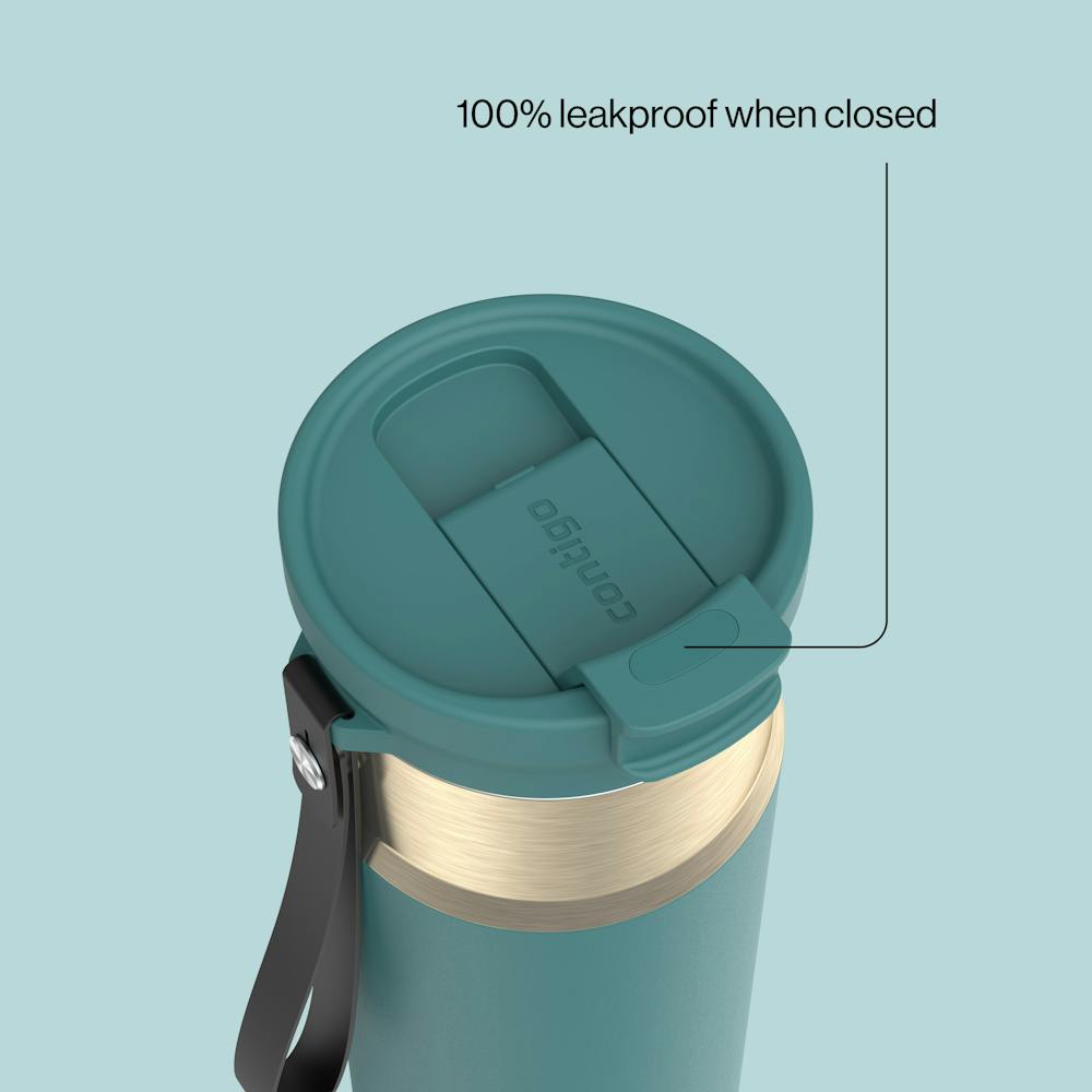 24oz DualSip Bottle - Mineral Teal Champagne