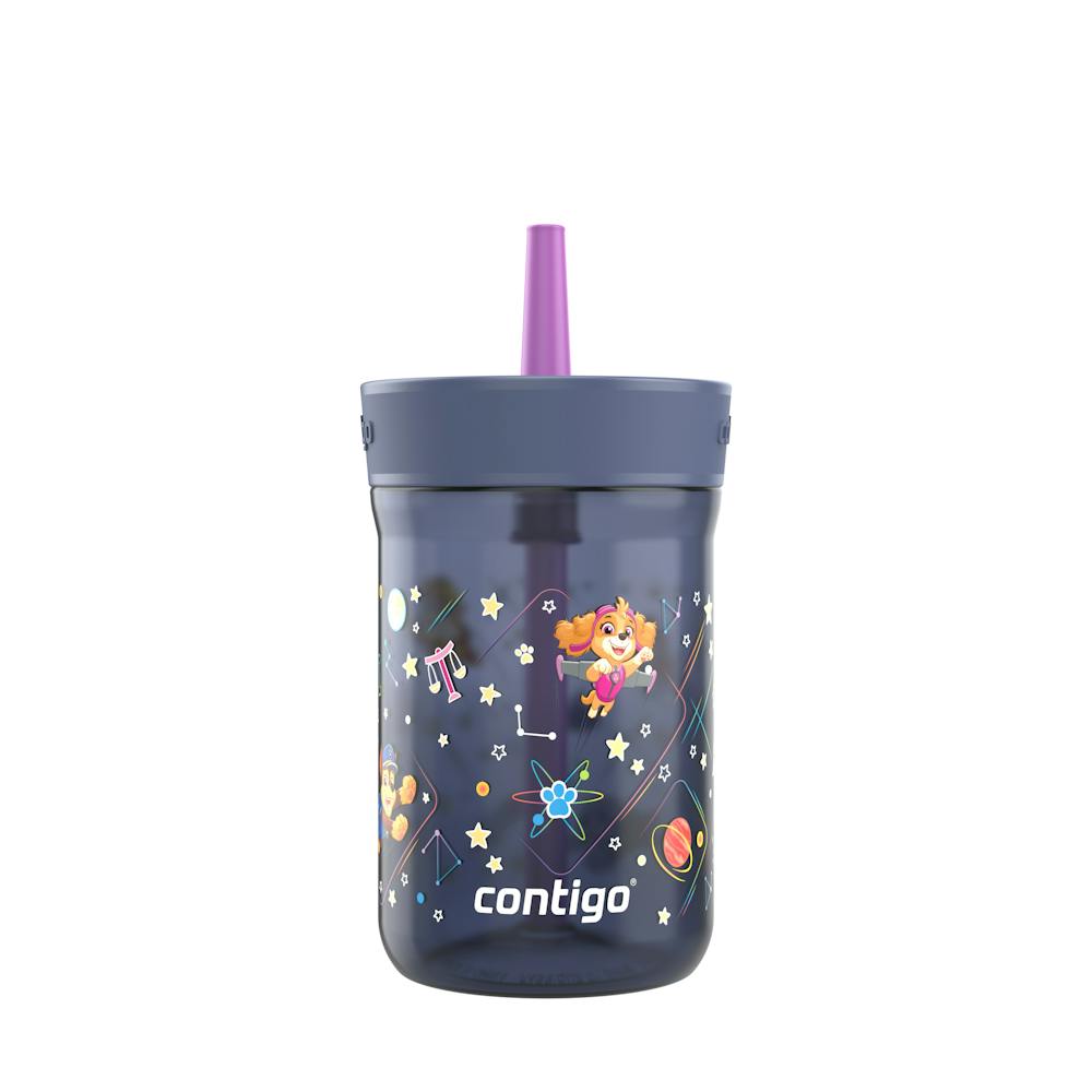 Kids Leighton Spill-Proof Tumbler with Straw, 14oz. - Space Zodiac