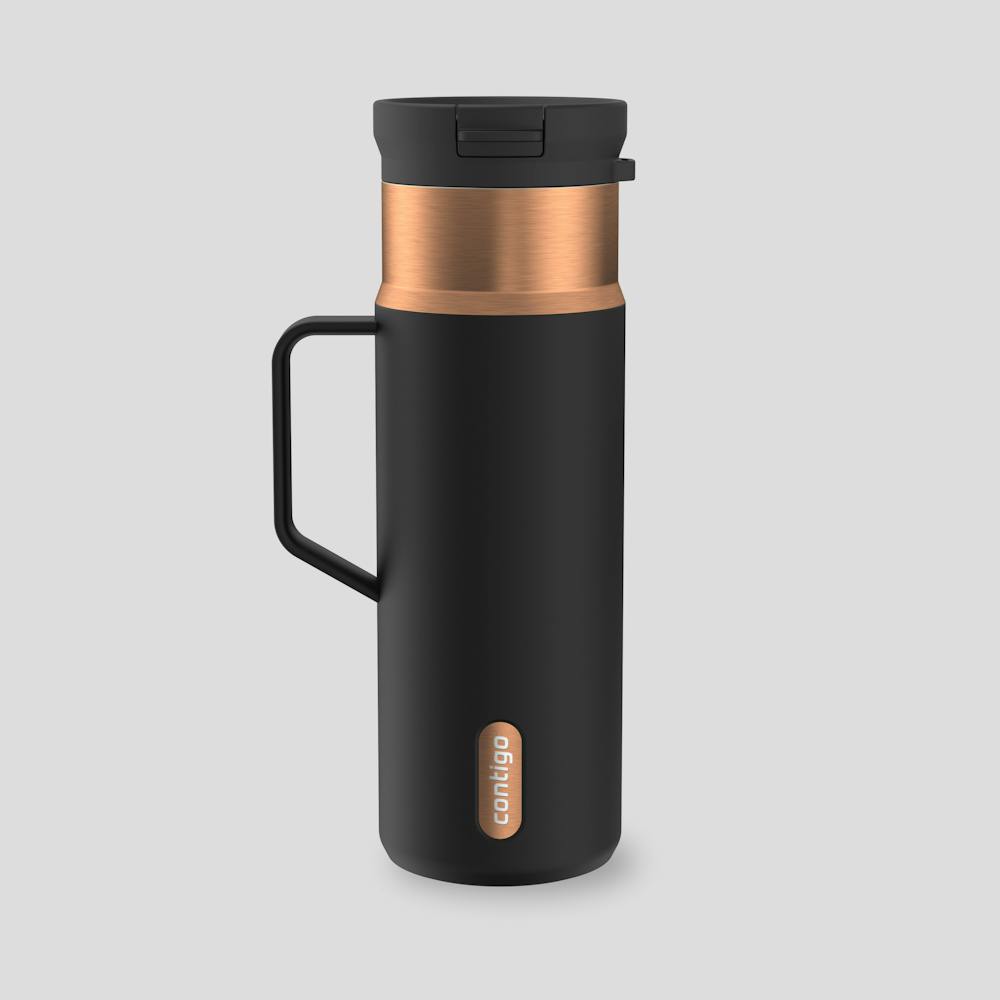 20 oz SnapSeal™ Bottle w/Handle - Licorice Bronze