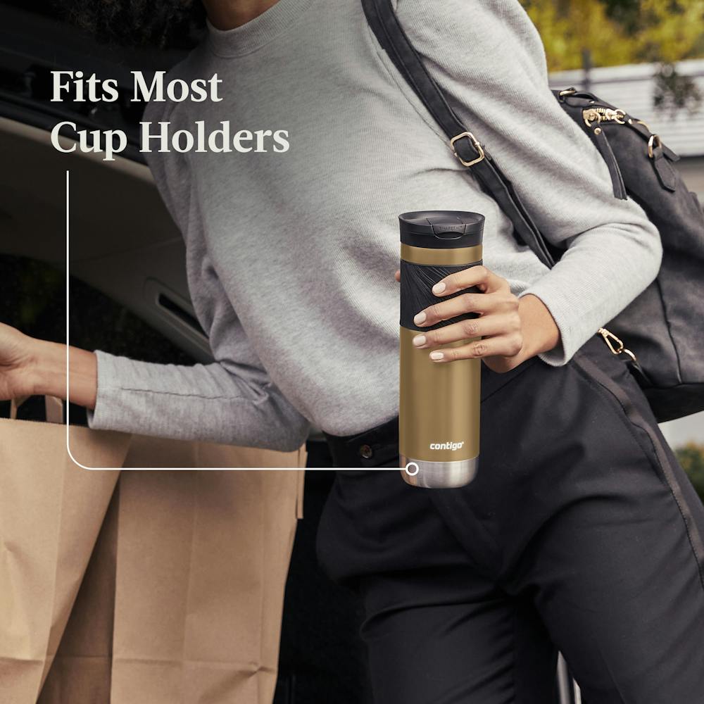 Contigo® Byron 2.0 Stainless Steel Travel Mug with SNAPSEAL™ Lid and Grip, 24oz - Chardonnay