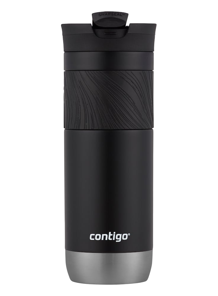 Byron 2.0 Stainless Steel Travel Mug with SNAPSEAL™ Lid and Grip, 20 oz - Licorice