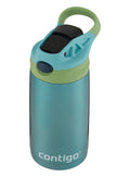 Kids Straw Stainless Steel Water Bottle with AUTOSPOUT® Lid, 13oz - Ocean