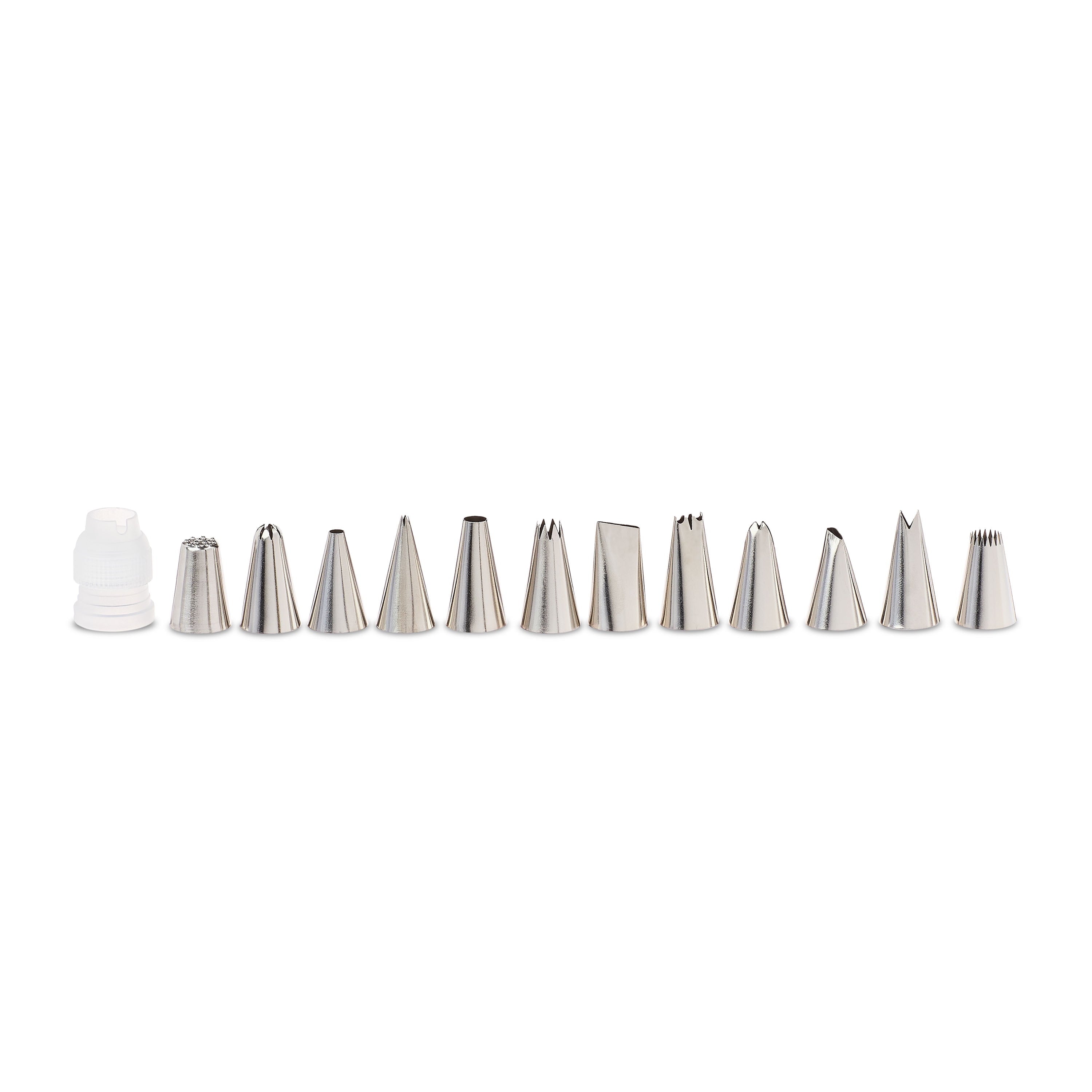 Deluxe Cake Decorating Tip Set, 13 Pieces