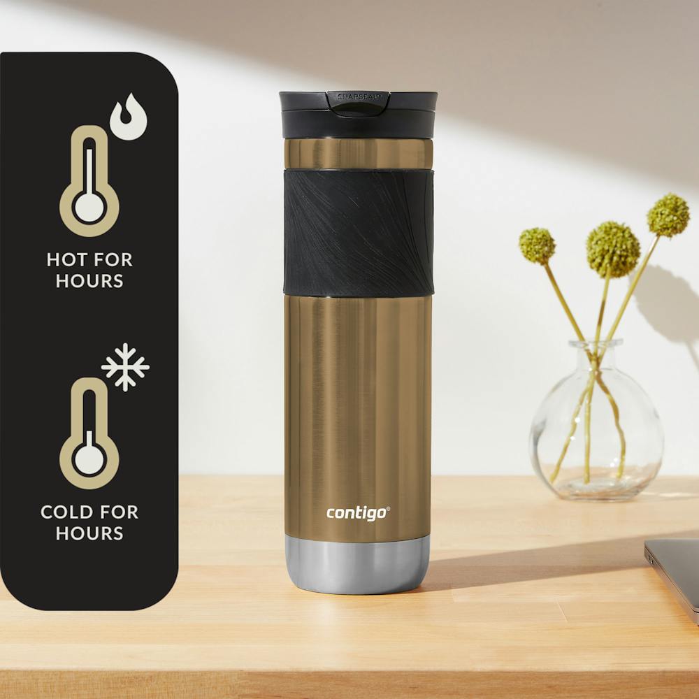 Contigo® Byron 2.0 Stainless Steel Travel Mug with SNAPSEAL™ Lid and Grip, 24oz - Chardonnay