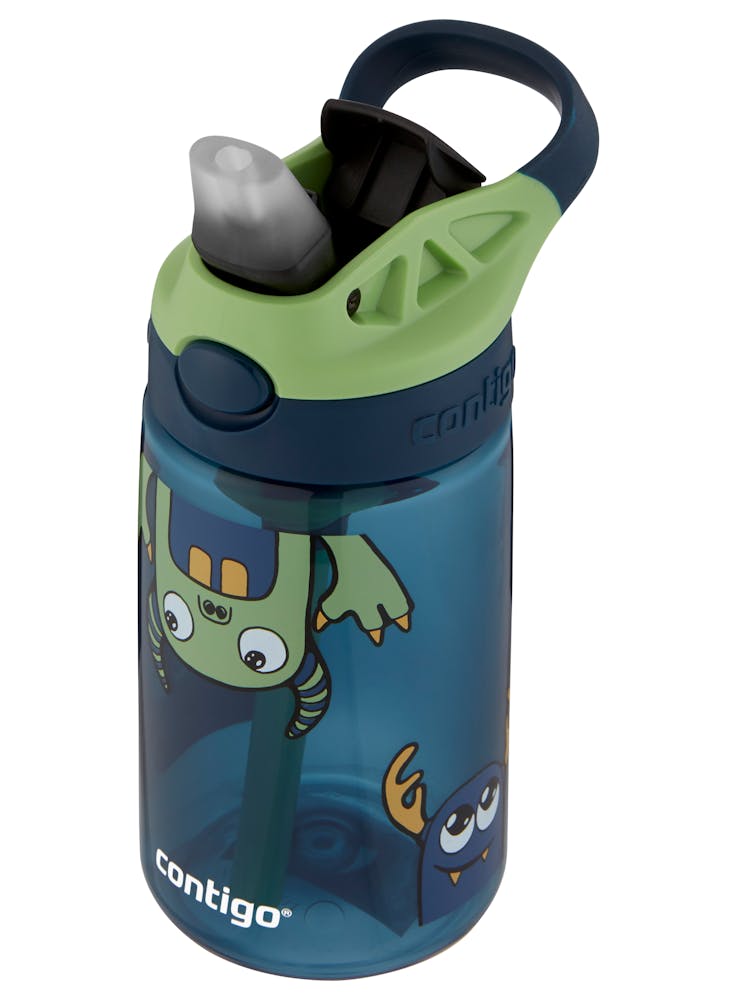 Contigo® Kids Straw Water Bottle with AUTOSPOUT® Lid, 14oz - Monsters