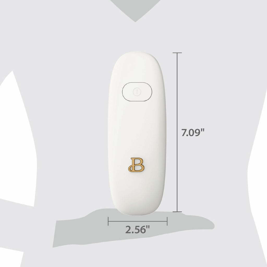 Automatic Battery Powered Electric Can Opener, White Icing
